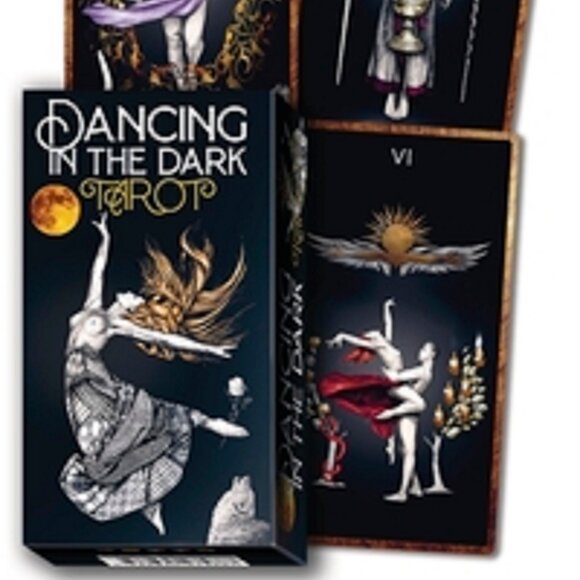 Dancing in the Dark Tarot Sat UnderTexas 100%  total solar eclipse 4.8.24 OOP - Picture 1 of 5